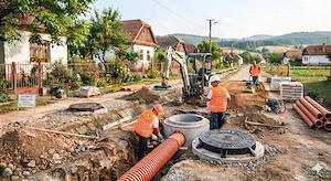 Firma ECO PASIVE BUILDINGS angajeaza instalatori apa-canal, operator utilaje