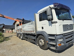 Man Tga 26.440 6x2 dotat cu macara atlas  - imagine 3