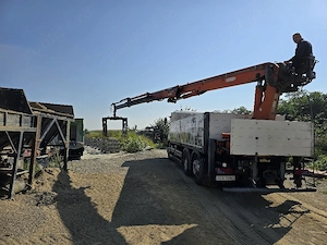 Man Tga 26.440 6x2 dotat cu macara atlas  - imagine 2