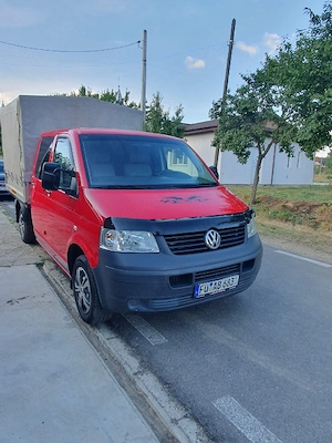 Vand VW T5  Doka 2009 2.5 TDI Euro 4 Adus din Germania Impecabila Impecabila  - imagine 4