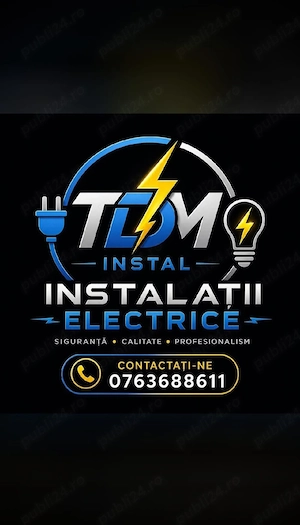 Electrician , Instalatii electrice profesionale -Case, Apartamente si spatii comerciale