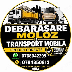 Debarasare moloz  Transport mobila 