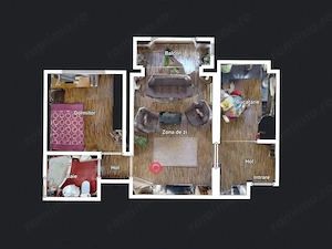 2 Camere | Etaj 3/4 | Partial Mobilat-Utilat | Kiseleff | Comision 0 - imagine 17