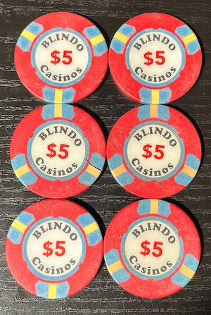 Lot 3 Jetoane Cazinou Vechi - Casino Blindo București (Anii '90) - RARE