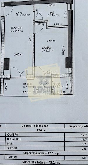 Apartament nou in exclusivitate 2 camere balcon parcare Dedeman - imagine 4