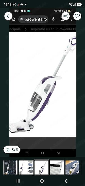 Aspirator Rowența 12 1 cu abur