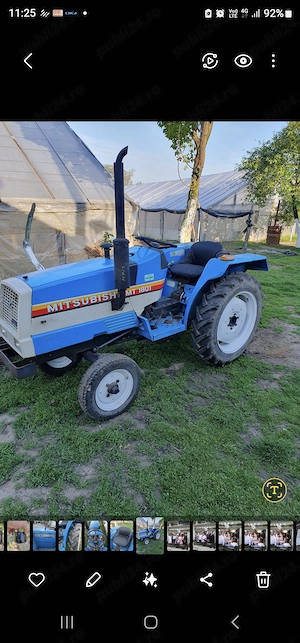 Tractor japonez  Mitsubishi  MT1800 - imagine 5