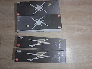 Set 4 plafoniere LED Smarter   2  Mesh + 2  Yuno   noi
