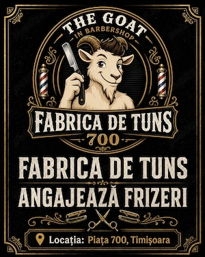 Angajare frizer piata 700 timisoara