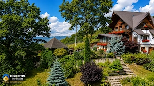 Domeniu de poveste cu panoramă spre lac și Masivul Ceahlău - imagine 12