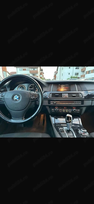  Vand BMW 520d automat, diesel , stare foarte buna , înmatriculat Ro - imagine 7