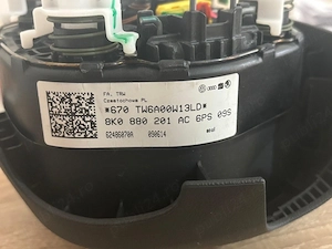  Airbag volan Audi original – cod 8K0 880 201 AC 6PS - imagine 2