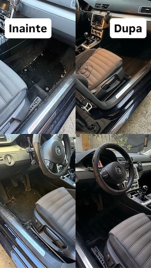 Detailing auto interior Timișoara