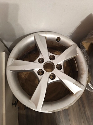 Jante 16 Audi A3 8v0071496 cu defect - imagine 2