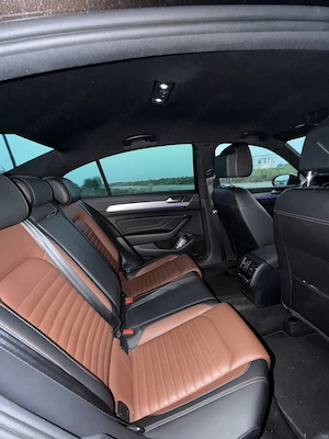 VW Passat B8 Facelift R-Line 2020 | 2.0 TDI 190 CP | DSG | Matrix LED | Webasto | Full Piele - imagine 8