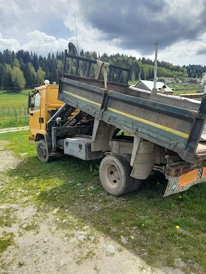Schimb sau vând Basculantă cu macara Daf fab 2000 - imagine 4