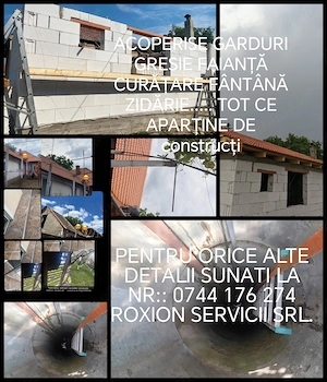 Acoperise garduri gresie faianță fântână