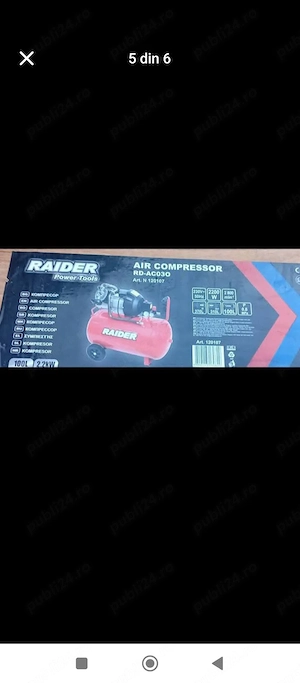 vand compresor 100 L  - imagine 4