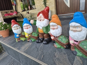 pitici din beton de gradina sau terasa 