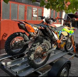 Remorcă moto inmatriculata  - imagine 2