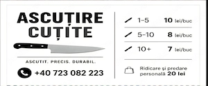 Ascut cuțite 