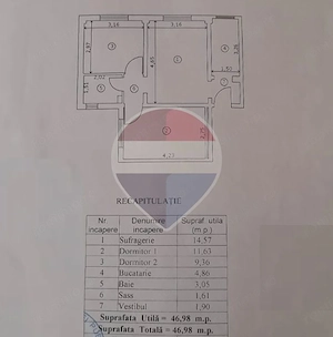 Apartament 3 camere de vanzare Rahova-Alexandriei - imagine 10