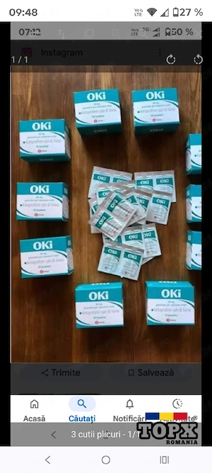 granule oki pret ptr 2 cutii