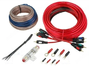 Kit cabluri profesional montaj subwoofer nou 6 10 20 MM ACV Germania - imagine 3