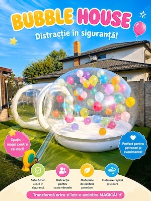 Tobogan Gonflabil și Bubble House de inchiriat - imagine 5