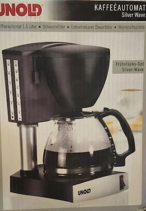 aparat de cafea nou cu filtru
