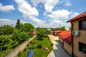 Afumați – Trandafirului, casă cărămidă 6 camere, teren 750 mp, 2 garaje - imagine 19