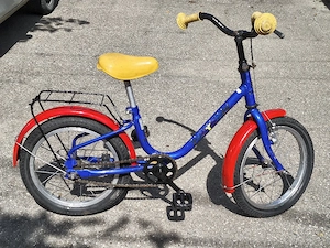 Bicicletă retro pentru copiii.