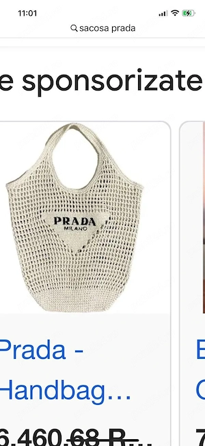 Vind Genti Dama logo PRADA
