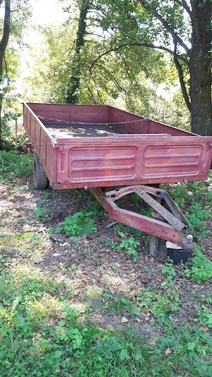 vand remorca tractor nu basculeaza  - imagine 3