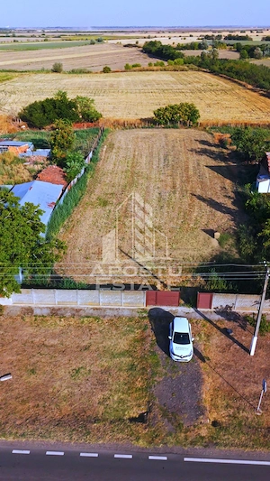 Teren intravilan de vanzare la Foeni, 13200 mp, front 24 m, Timis