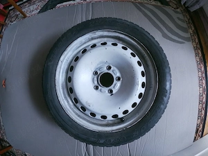 Set Jante aliaj aluminiu 7J, Roata de rezerva R 16, Anvelope R16 - imagine 3