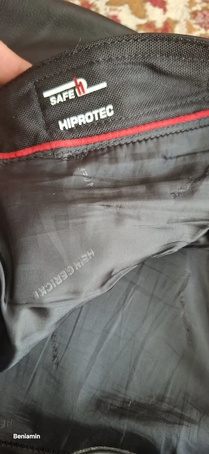 Pantaloni Moto Piele Hein Gericke mărimea 52 (M L)   Safe Hiprotec - imagine 2
