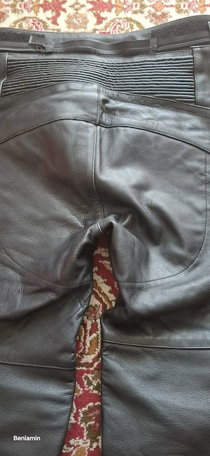 Pantaloni Moto Piele Hein Gericke mărimea 52 (M L)   Safe Hiprotec - imagine 5
