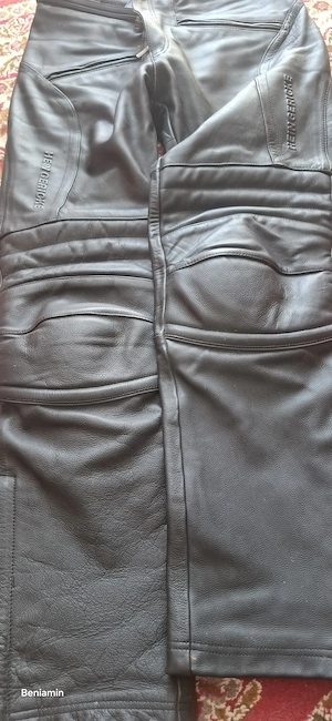 Pantaloni Moto Piele Hein Gericke mărimea 52 (M L)   Safe Hiprotec - imagine 4