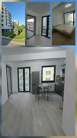 Apartament 2 camere Mall Coresi Brasov. Mobilat + Parcare