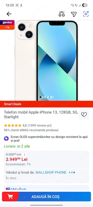 De vanzare iPhone 13