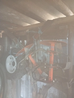 Vând roți de motocultor plus freze  - imagine 2