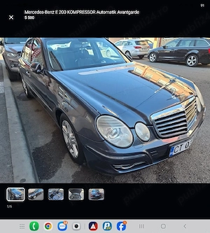 mercedes e class benzina si gpl - imagine 4