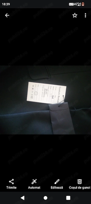 Vând costum bărbătesc măsură 54 daspi colection 