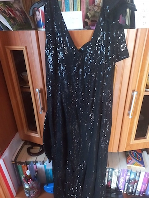 rochie eveniment cu paiete