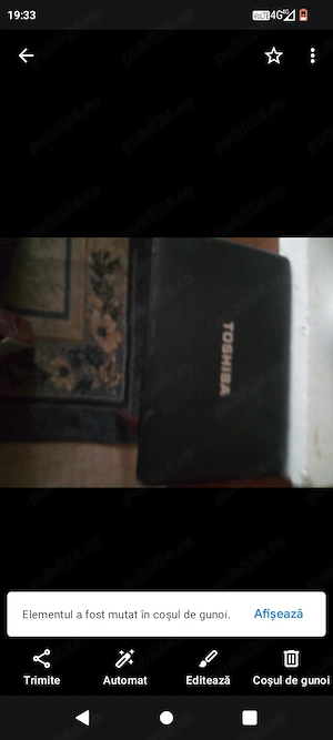Vând laptop Toshiba Satelite 