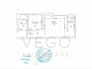 Apartament cu 1 cameră, 36 mp, CT, AC, balcon 5 mp, zona Iulius Mall - imagine 14