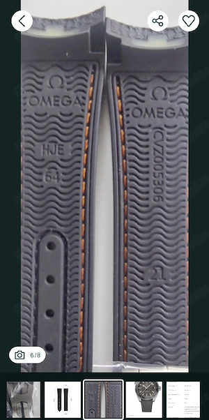 curea compatibila Omega Seamaster AT150, Planet Ocean 600