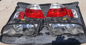 Bmw E46 far stanga dreapta triple stop 6piese impecabile - imagine 2