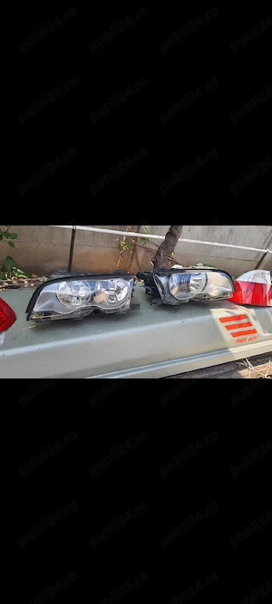 Bmw E46 far stanga dreapta triple stop 6piese impecabile - imagine 4